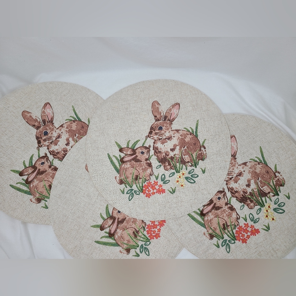 Isaac Mizrahi Easter themed placemats